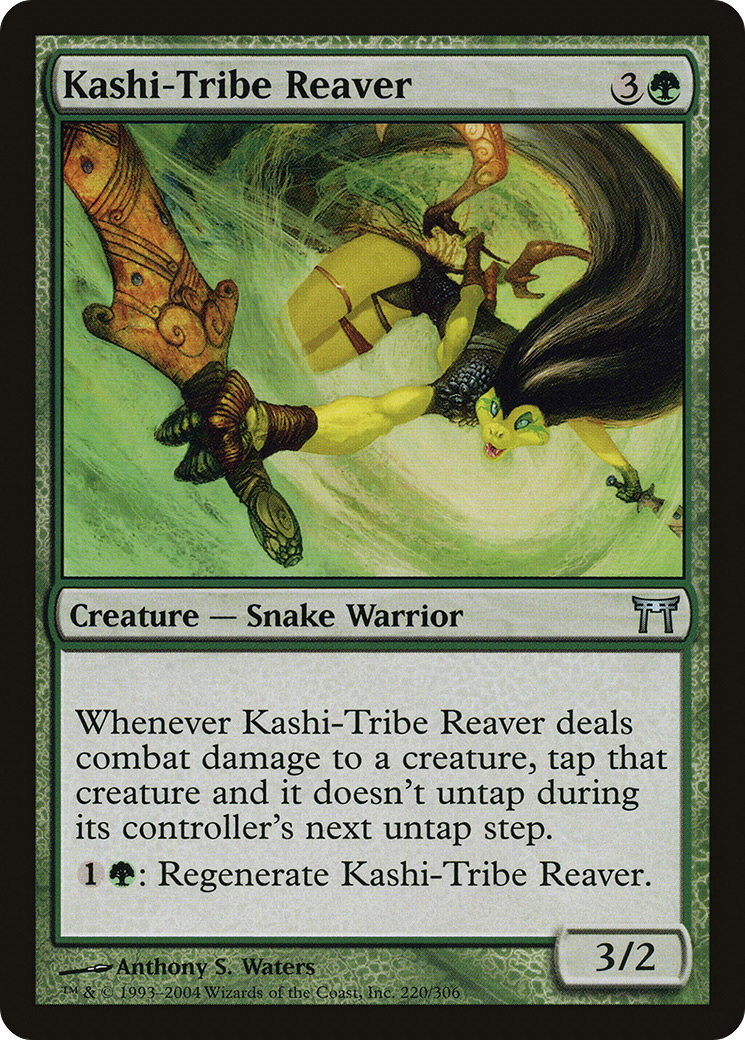 Kashi-Tribe Reaver (CHK-220) - Champions of Kamigawa Foil | Grognard Games