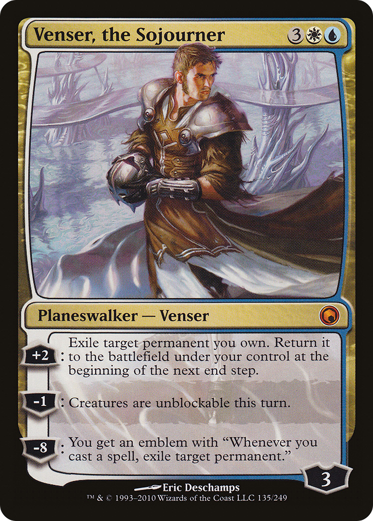 Venser, the Sojourner [Scars of Mirrodin] | Grognard Games