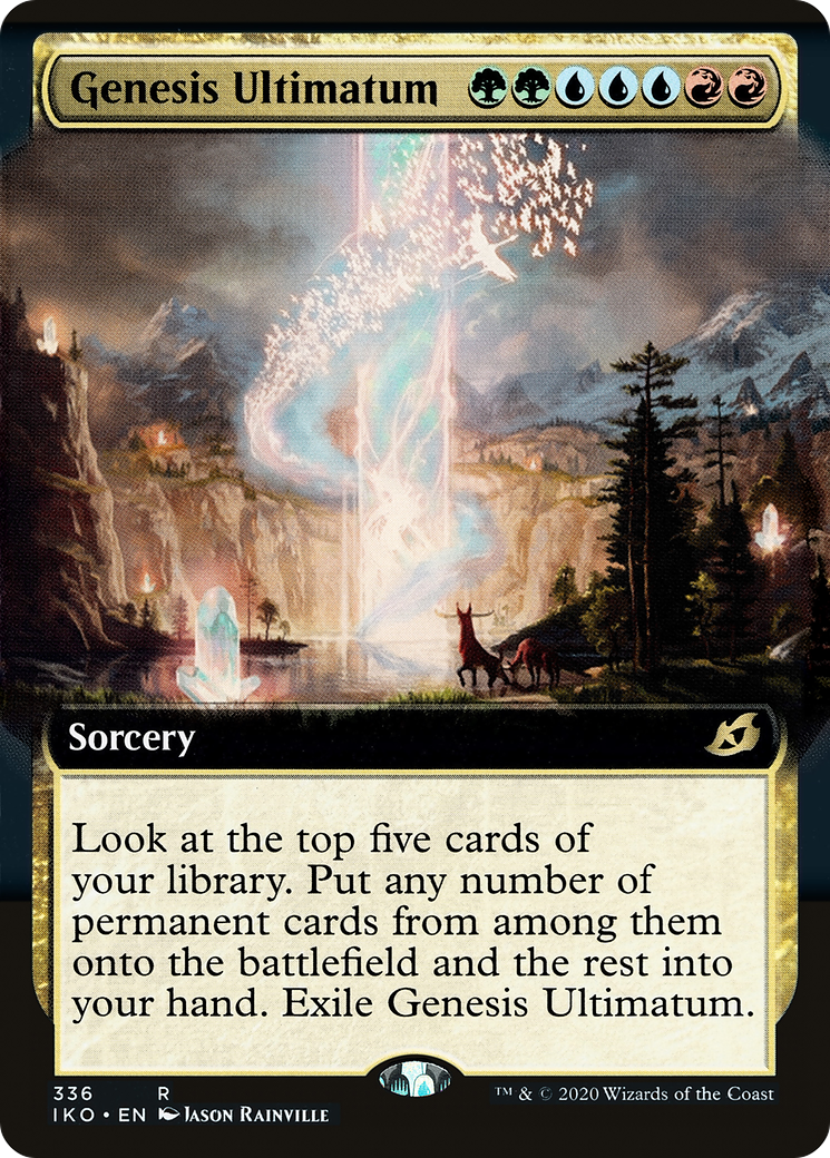 Genesis Ultimatum (Extended Art) [Ikoria: Lair of Behemoths] | Grognard Games