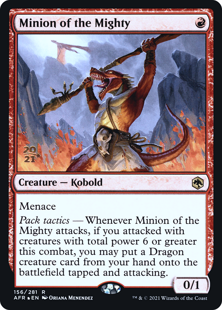 Minion of the Mighty [Dungeons & Dragons: Adventures in the Forgotten Realms Prerelease Promos] | Grognard Games