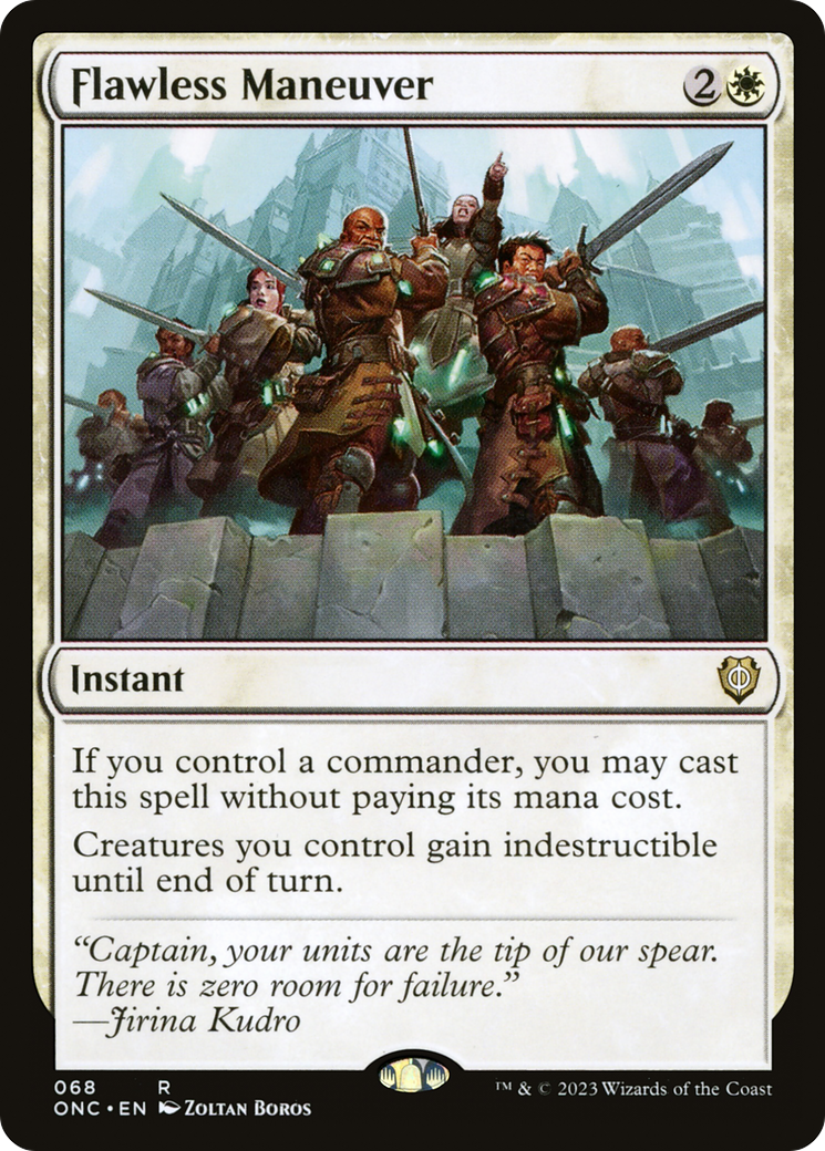 Flawless Maneuver [Phyrexia: All Will Be One Commander] | Grognard Games
