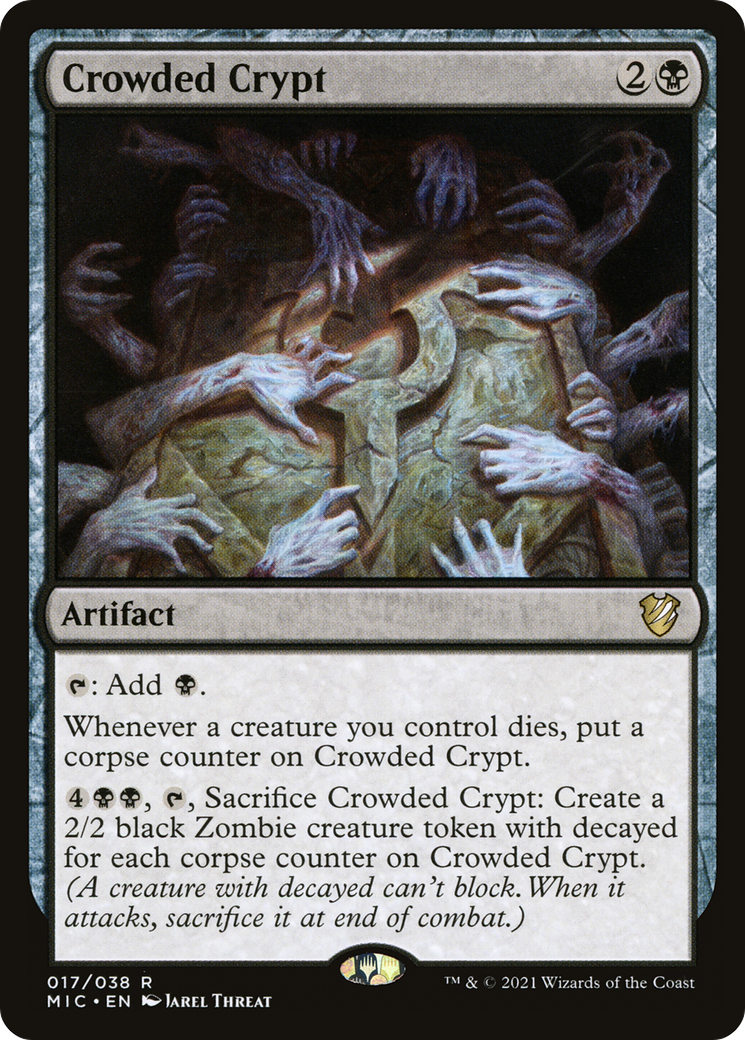 Crowded Crypt [Innistrad: Midnight Hunt Commander] | Grognard Games