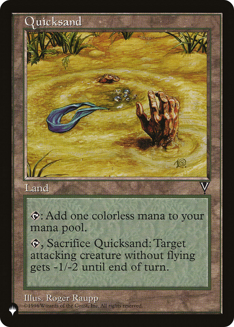 Quicksand [The List] | Grognard Games