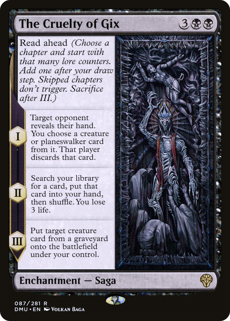 The Cruelty of Gix [Dominaria United] | Grognard Games