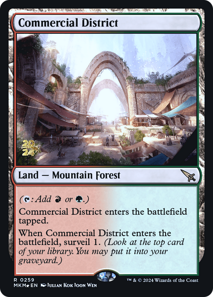 Commercial District [Murders at Karlov Manor Prerelease Promos] | Grognard Games