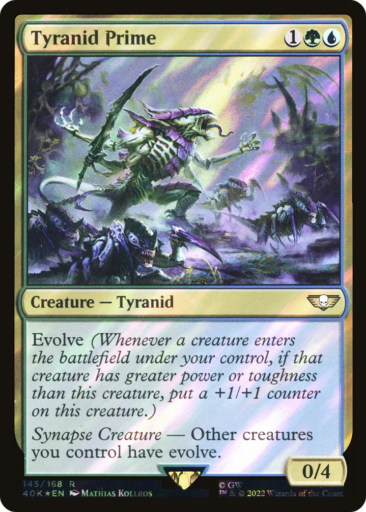 Tyranid Prime (Surge Foil) [Universes Beyond: Warhammer 40,000] | Grognard Games