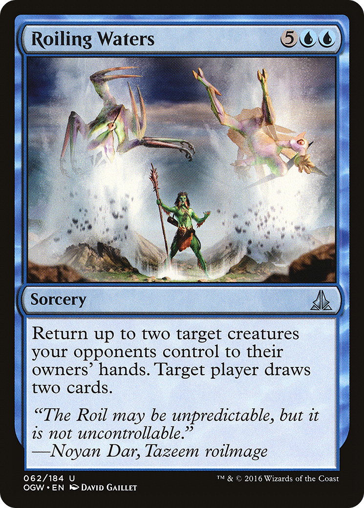 Roiling Waters (OGW-062) - Oath of the Gatewatch Foil | Grognard Games
