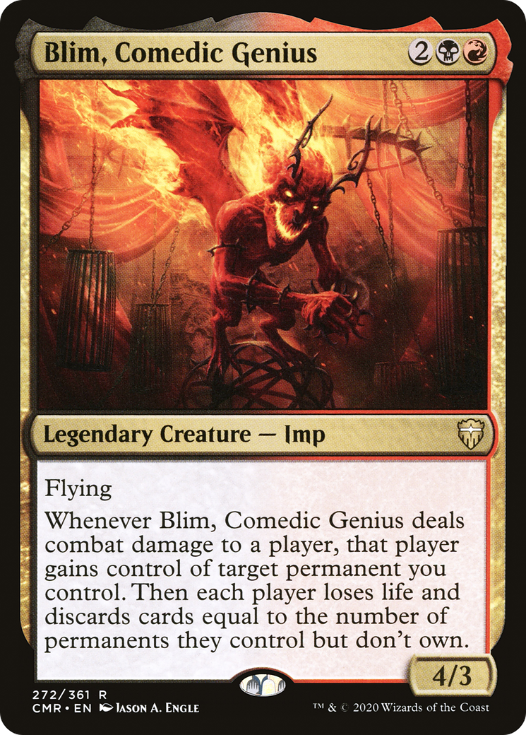 Blim, Comedic Genius [Commander Legends] | Grognard Games
