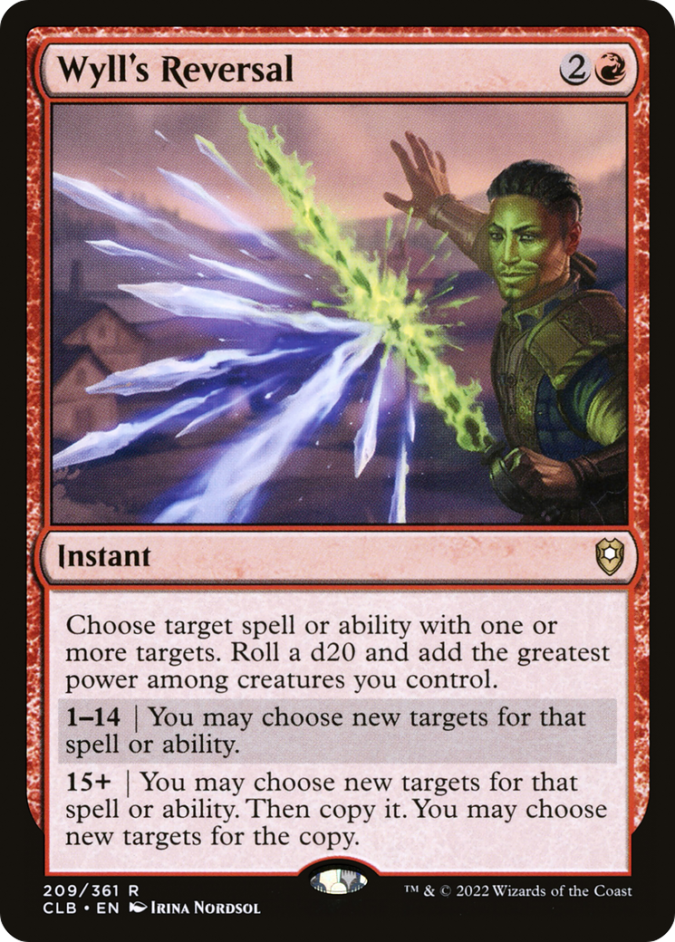 Wyll's Reversal [Commander Legends: Battle for Baldur's Gate] | Grognard Games