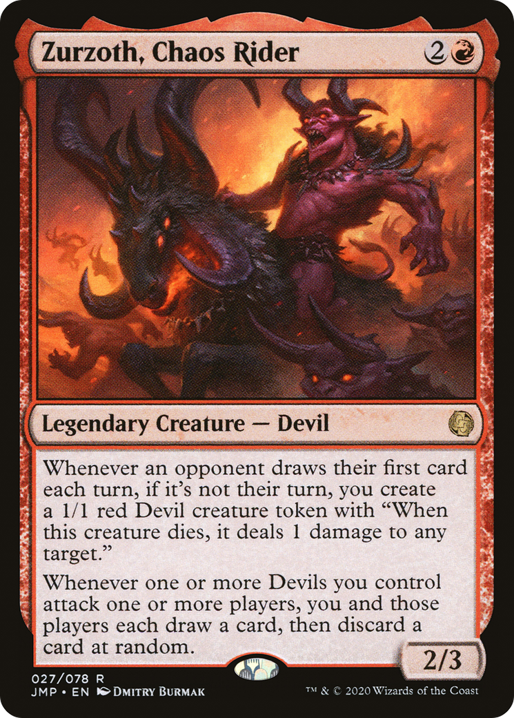 Zurzoth, Chaos Rider [Jumpstart] | Grognard Games
