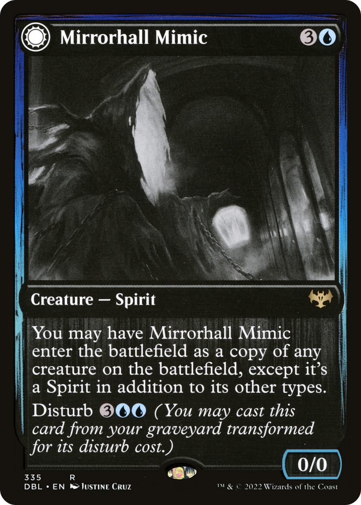 Mirrorhall Mimic // Ghastly Mimicry [Innistrad: Double Feature] | Grognard Games
