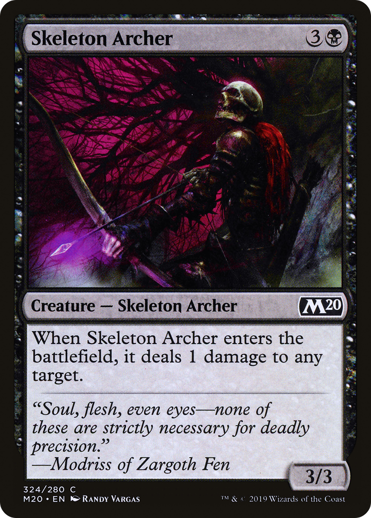 Skeleton Archer [Core Set 2020] | Grognard Games
