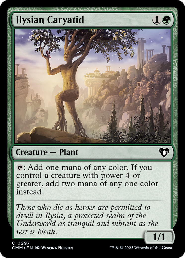 Ilysian Caryatid [Commander Masters] | Grognard Games