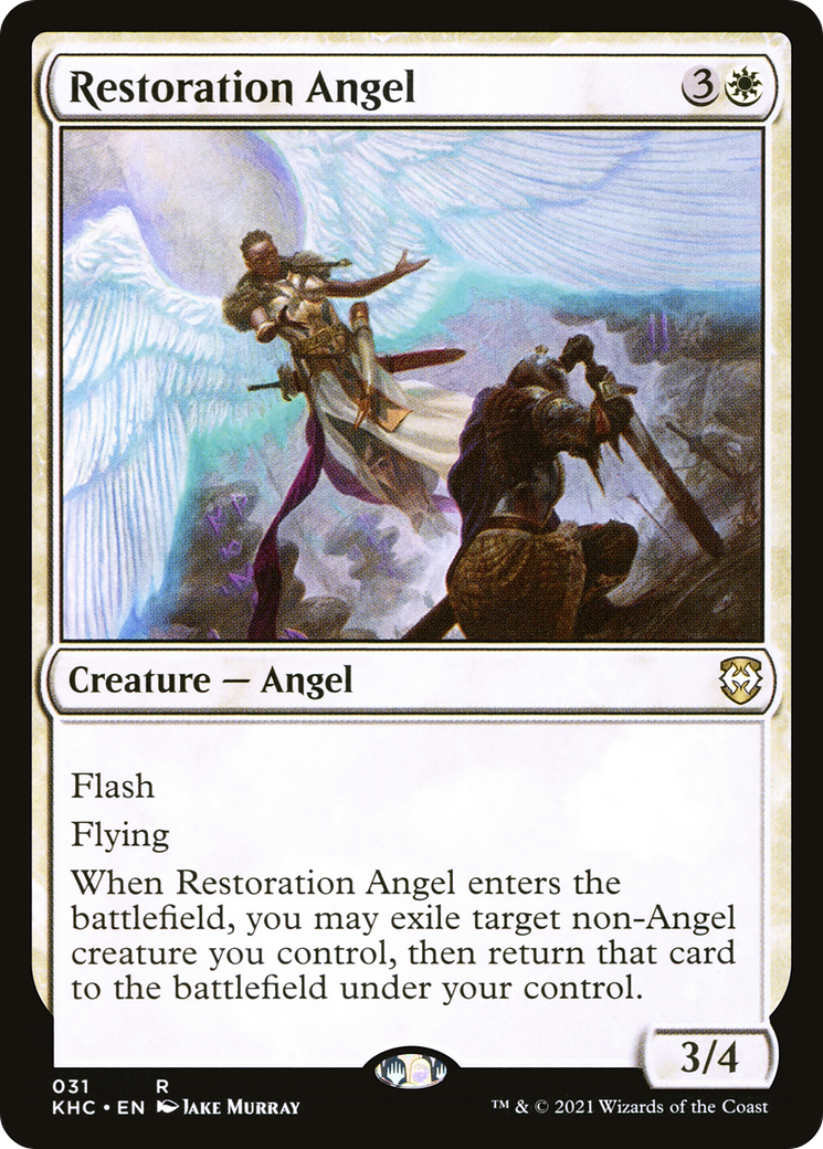 Restoration Angel [Kaldheim Commander] | Grognard Games