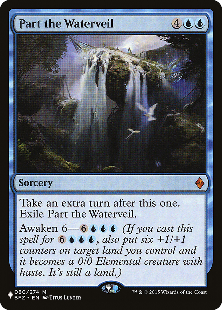 Part the Waterveil [The List] | Grognard Games