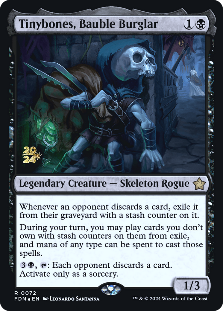 Tinybones, Bauble Burglar [Foundations Prerelease Promos] | Grognard Games