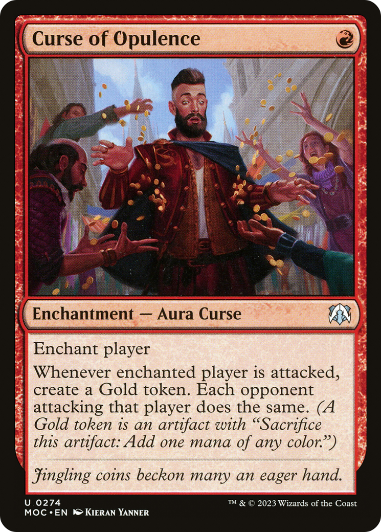 Curse of Opulence [March of the Machine Commander] | Grognard Games