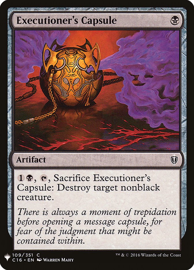 Executioner's Capsule [Mystery Booster] | Grognard Games