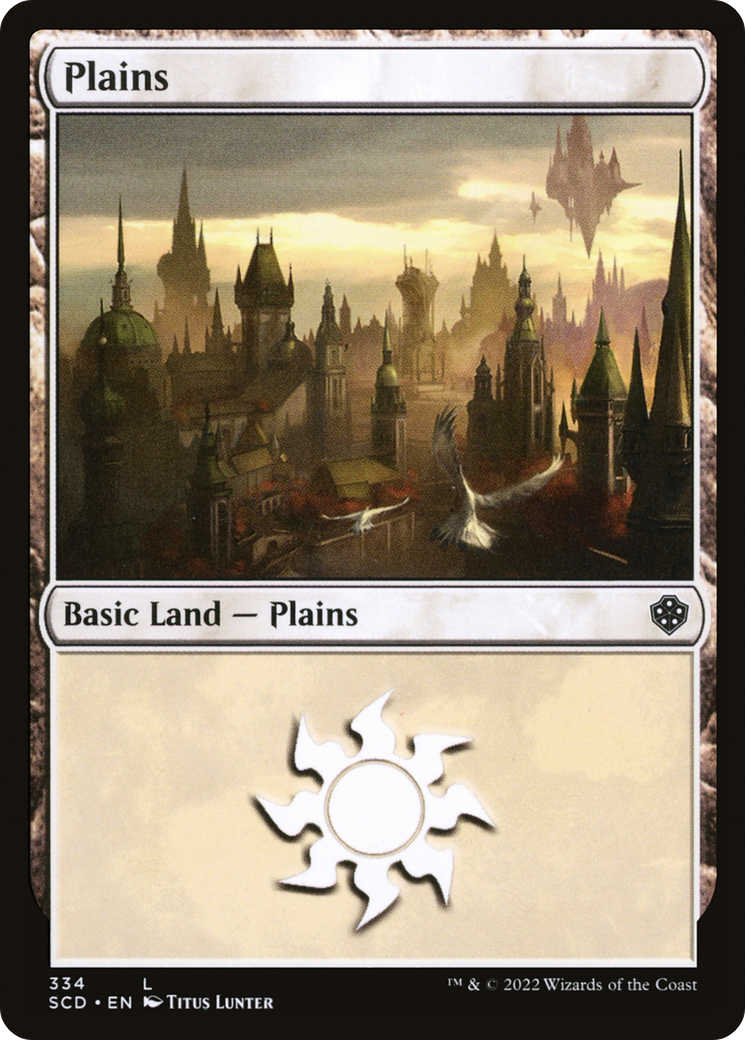 Plains (334) [Starter Commander Decks] | Grognard Games