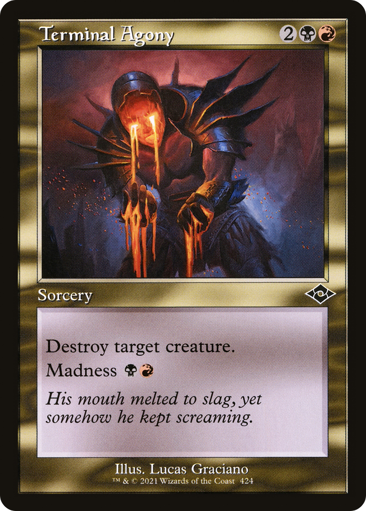 Terminal Agony (Retro) [Modern Horizons 2] | Grognard Games