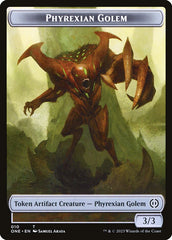 Phyrexian Goblin // Phyrexian Golem Double-Sided Token [Phyrexia: All Will Be One Tokens] | Grognard Games