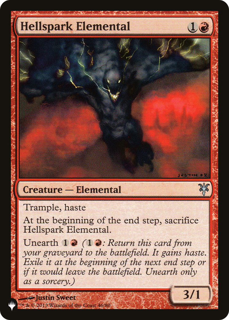Hellspark Elemental [The List] | Grognard Games