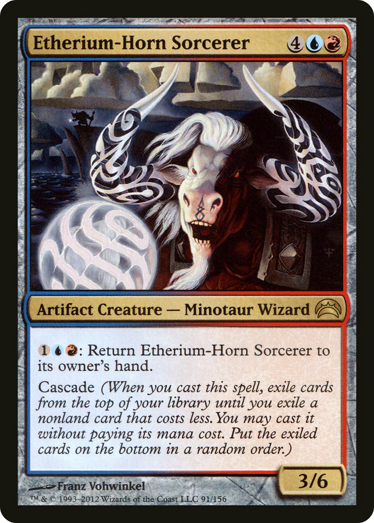 Etherium-Horn Sorcerer (PC2-091) - Planechase 2012 Foil | Grognard Games