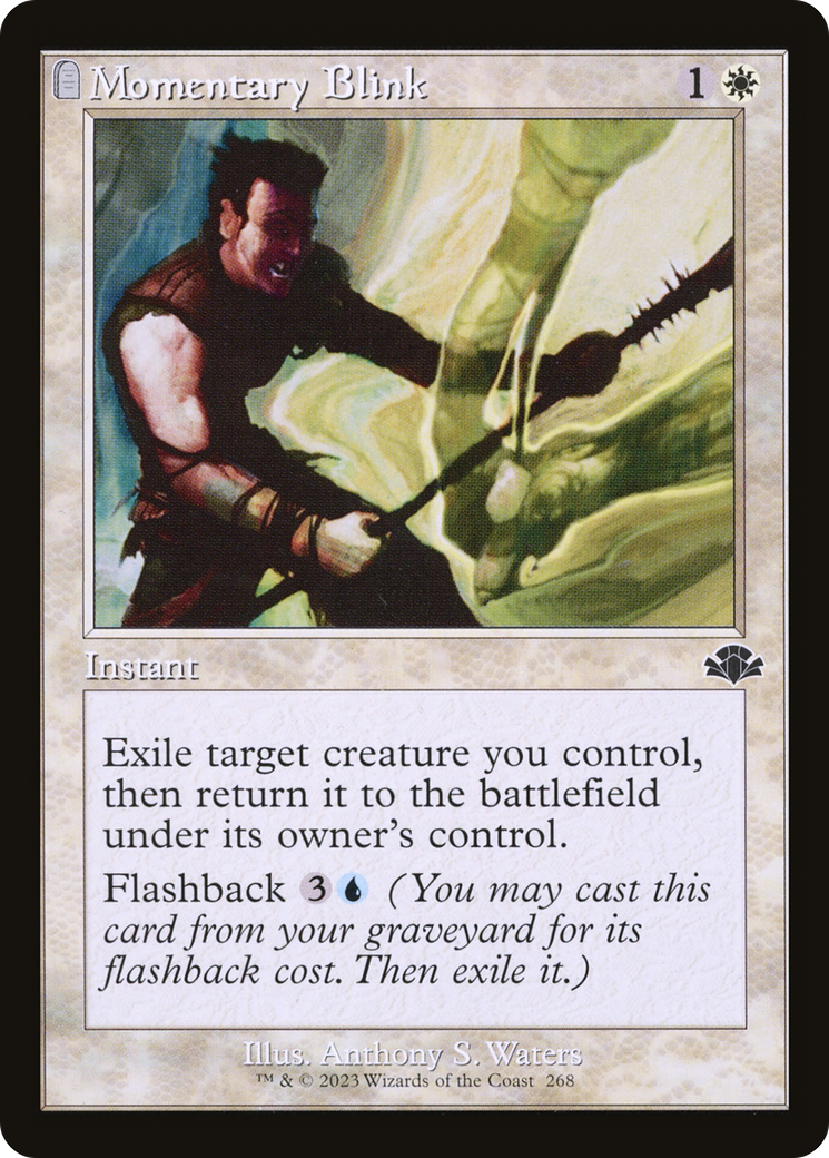 Momentary Blink (Retro) [Dominaria Remastered] | Grognard Games