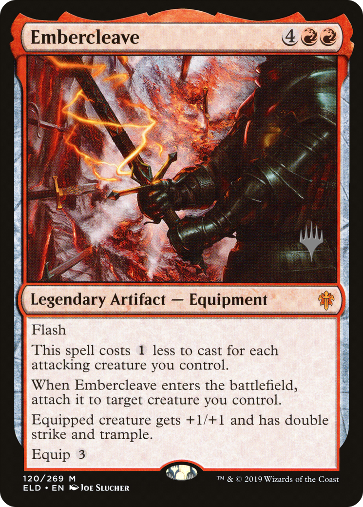 Embercleave (Promo Pack) [Throne of Eldraine Promos] | Grognard Games