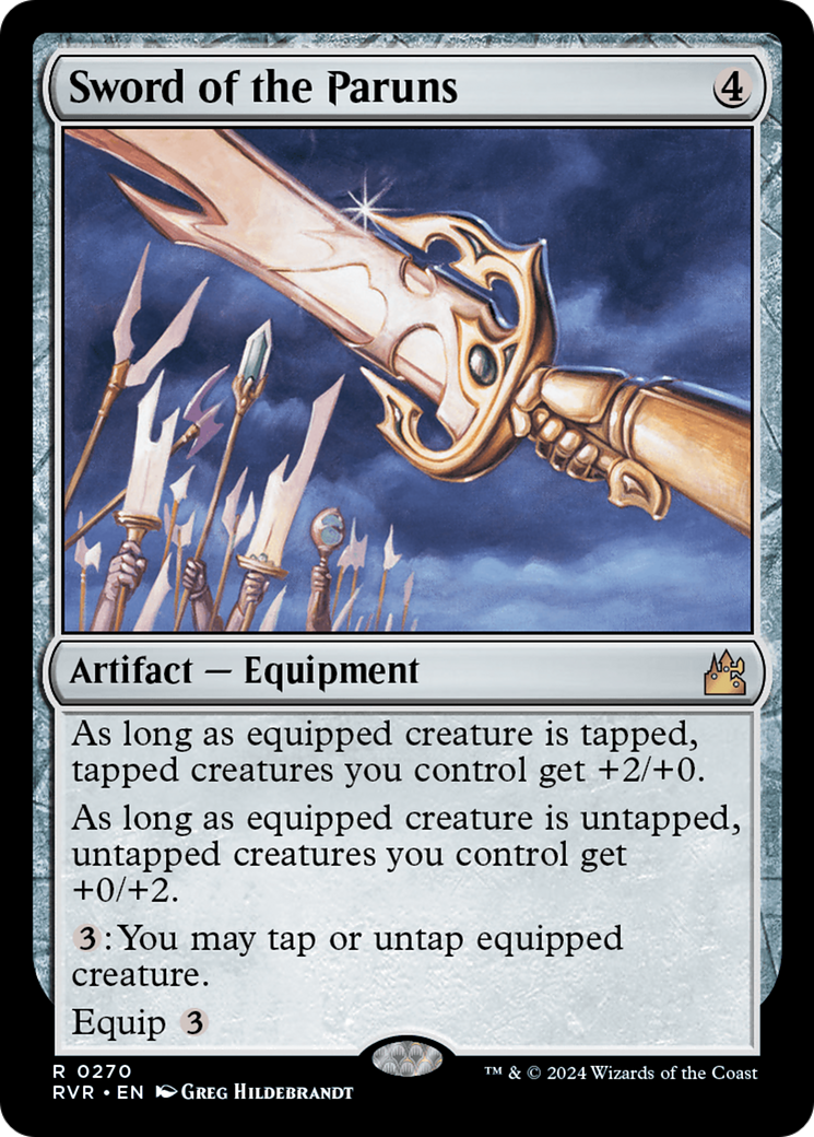 Sword of the Paruns [Ravnica Remastered] | Grognard Games