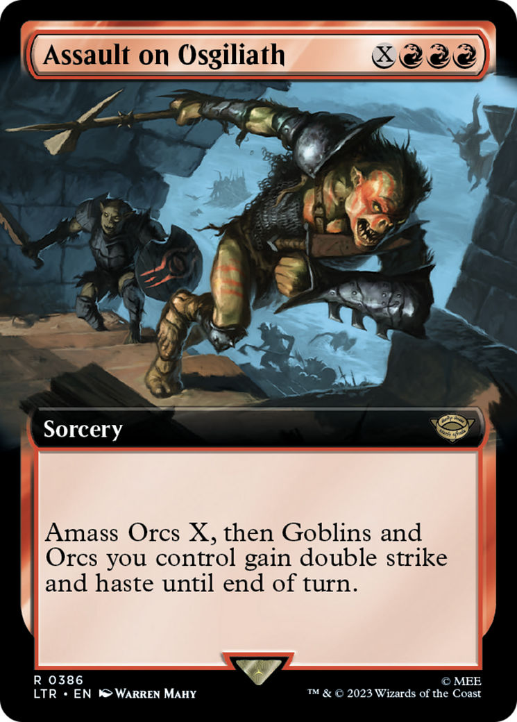 Assault on Osgiliath (Extended Art) [The Lord of the Rings: Tales of Middle-Earth] | Grognard Games