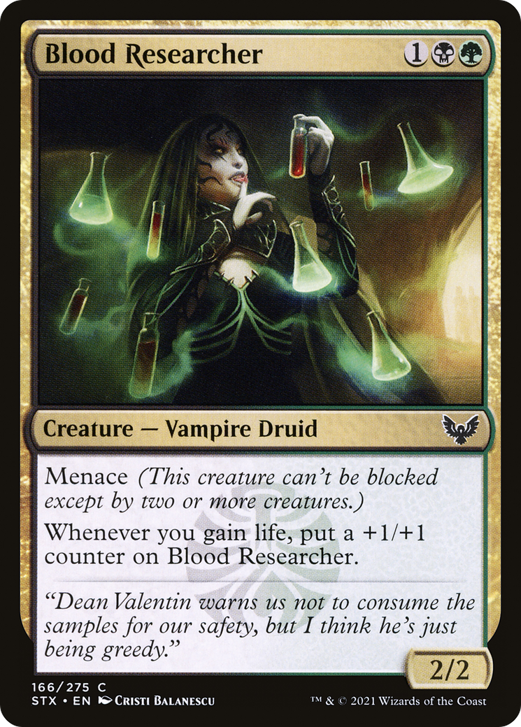Blood Researcher [Strixhaven: School of Mages] | Grognard Games