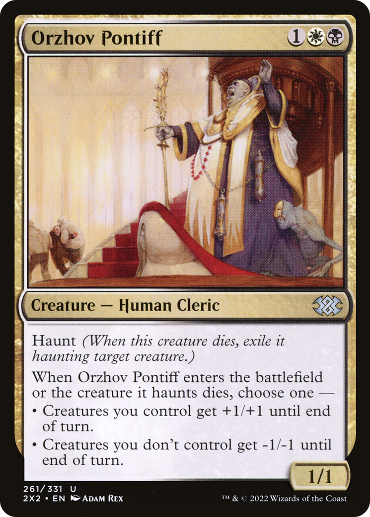 Orzhov Pontiff [Double Masters 2022] | Grognard Games