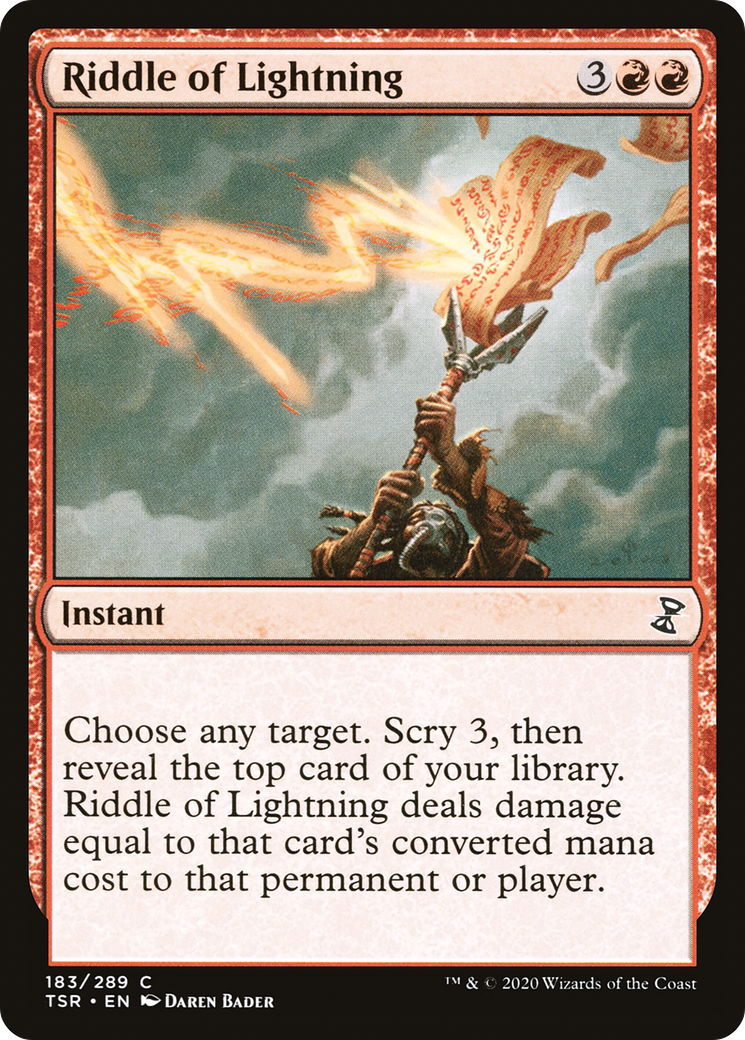 Riddle of Lightning [Time Spiral Remastered] | Grognard Games
