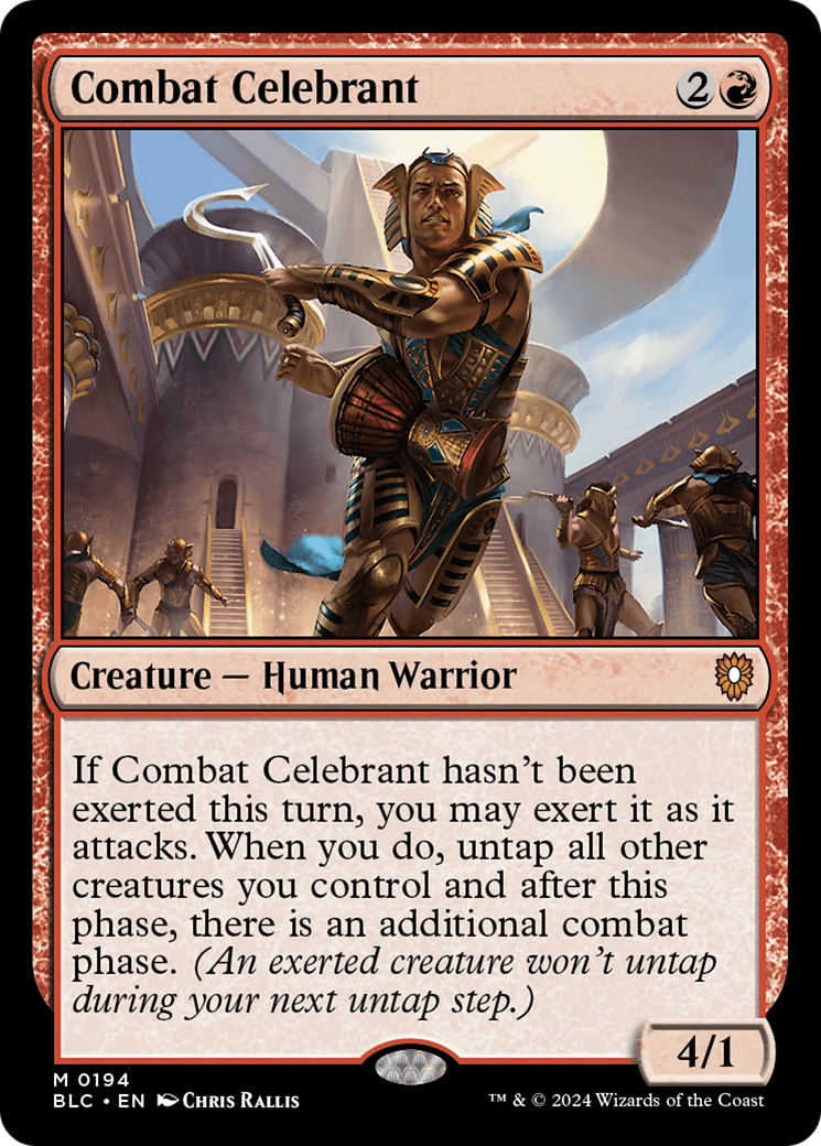 Combat Celebrant [Bloomburrow Commander] | Grognard Games