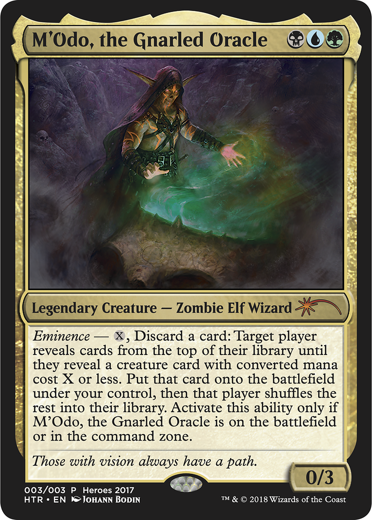 M'Odo, the Gnarled Oracle [Heroes of the Realm] | Grognard Games
