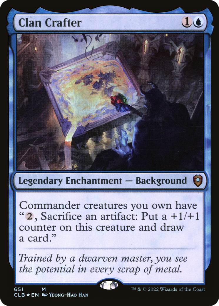 Clan Crafter [Commander Legends: Battle for Baldur's Gate] | Grognard Games