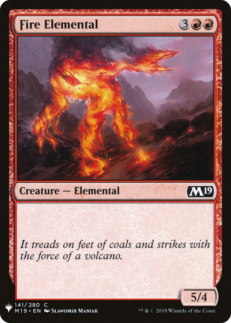 Fire Elemental [Mystery Booster] | Grognard Games