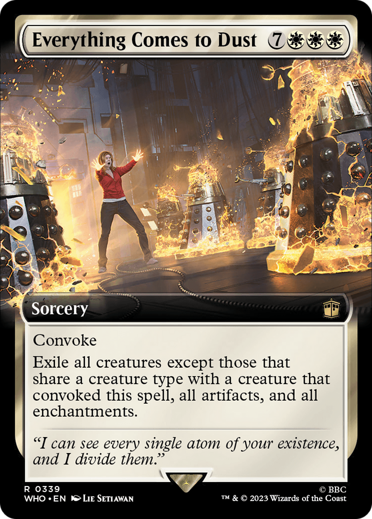 Everything Comes to Dust (Extended Art) [Doctor Who] | Grognard Games