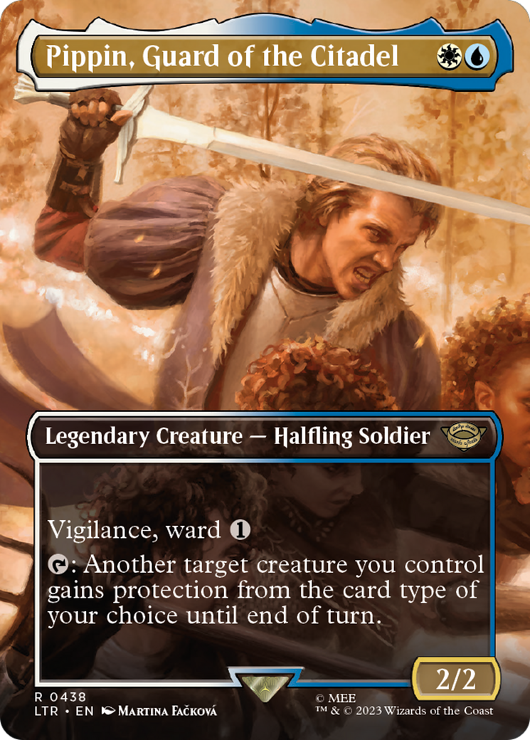 Pippin, Guard of the Citadel (Borderless Alternate Art) [The Lord of the Rings: Tales of Middle-Earth] | Grognard Games