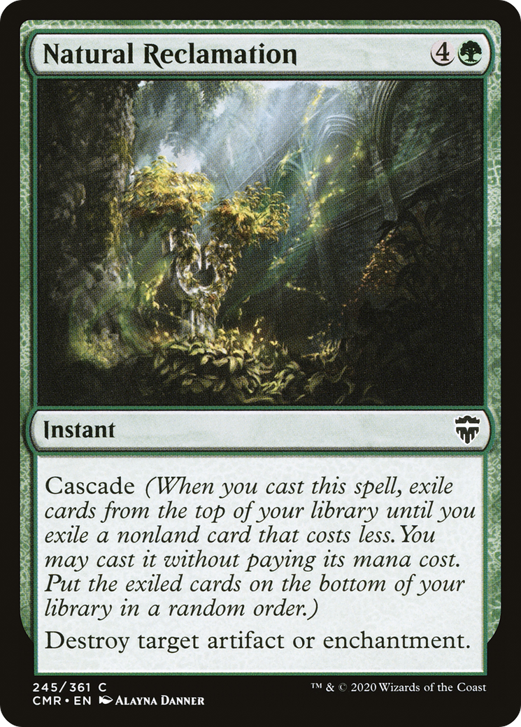 Natural Reclamation [Commander Legends] | Grognard Games