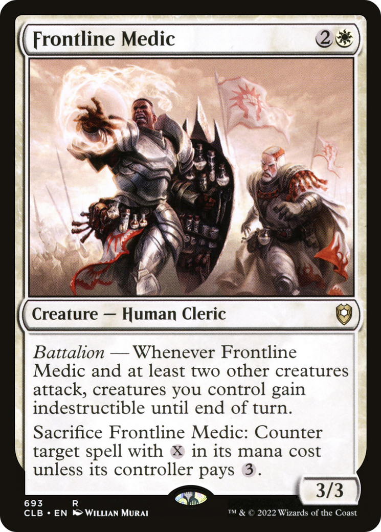 Frontline Medic [Commander Legends: Battle for Baldur's Gate] | Grognard Games