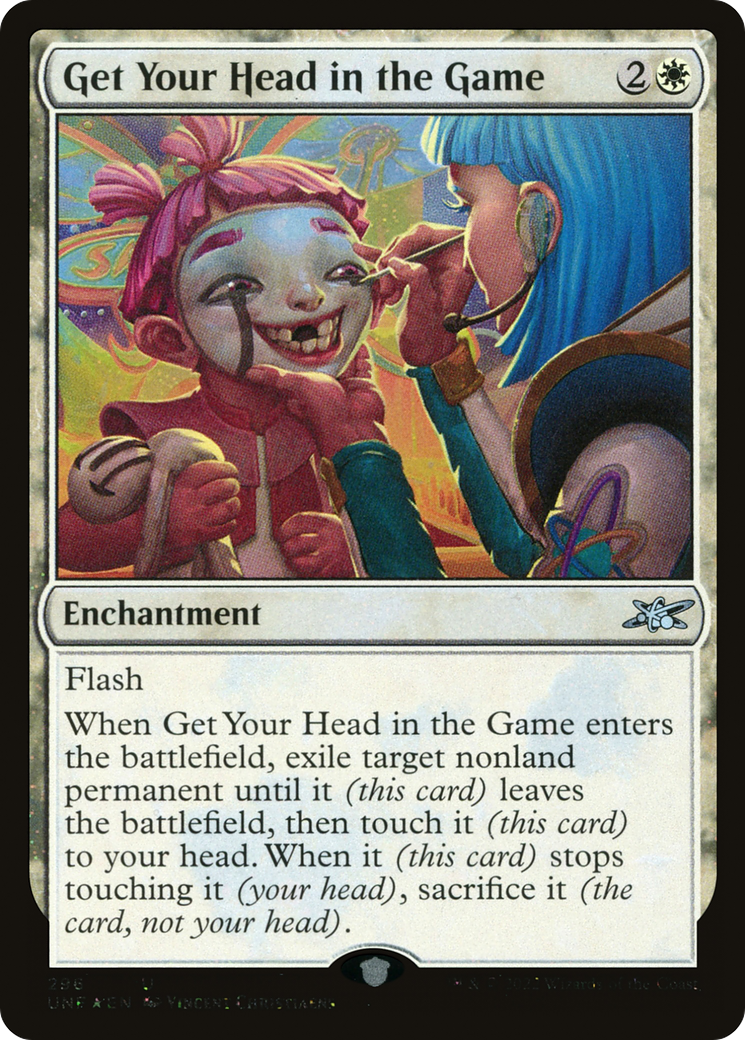 Get Your Head in the Game (Galaxy Foil) [Unfinity] | Grognard Games