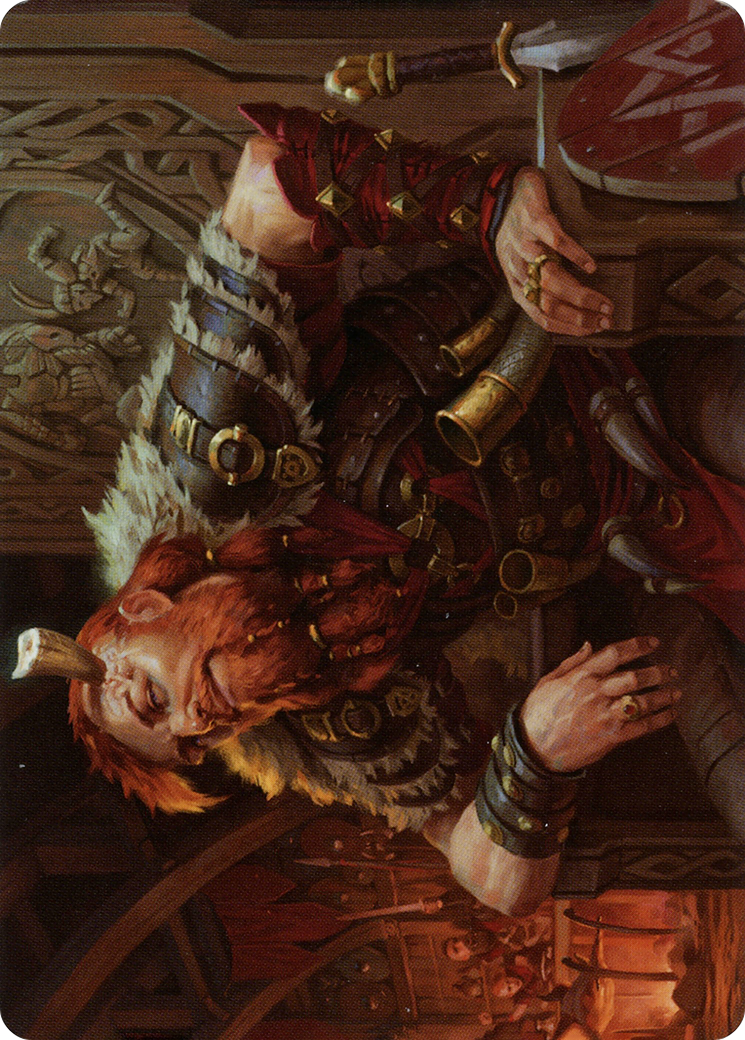 Arni Brokenbrow // Arni Brokenbrow (ASKHM-030) - Art Series: Kaldheim (Borderless) Foil | Grognard Games