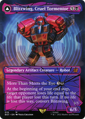 Blitzwing, Cruel Tormentor // Blitzwing, Adaptive Assailant (Shattered Glass) [Universes Beyond: Transformers] | Grognard Games
