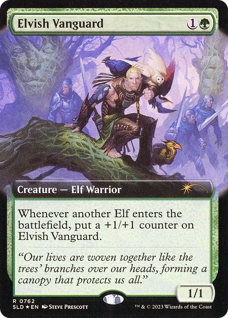 Elvish Vanguard (Extended Art) [Secret Lair Drop Series] | Grognard Games