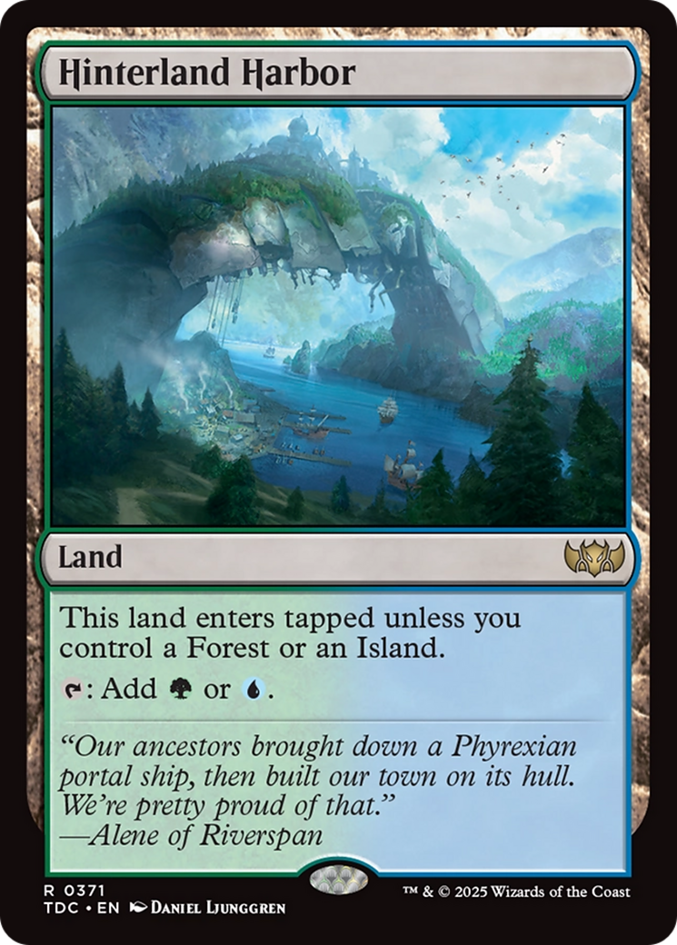 Hinterland Harbor [Tarkir: Dragonstorm Commander] | Grognard Games