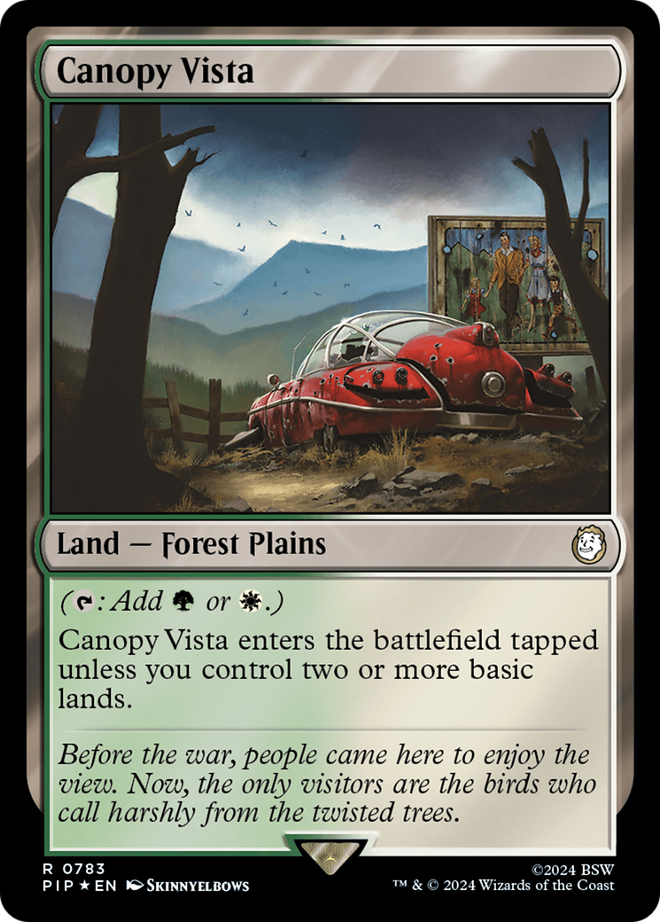 Canopy Vista (Surge Foil) [Fallout] | Grognard Games