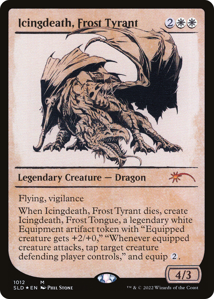 Icingdeath, Frost Tyrant (Showcase) [Secret Lair Drop Series] | Grognard Games