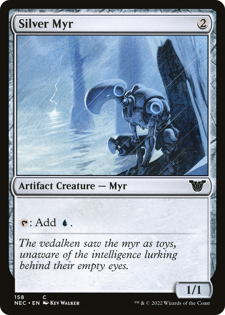 Silver Myr [Kamigawa: Neon Dynasty Commander] | Grognard Games